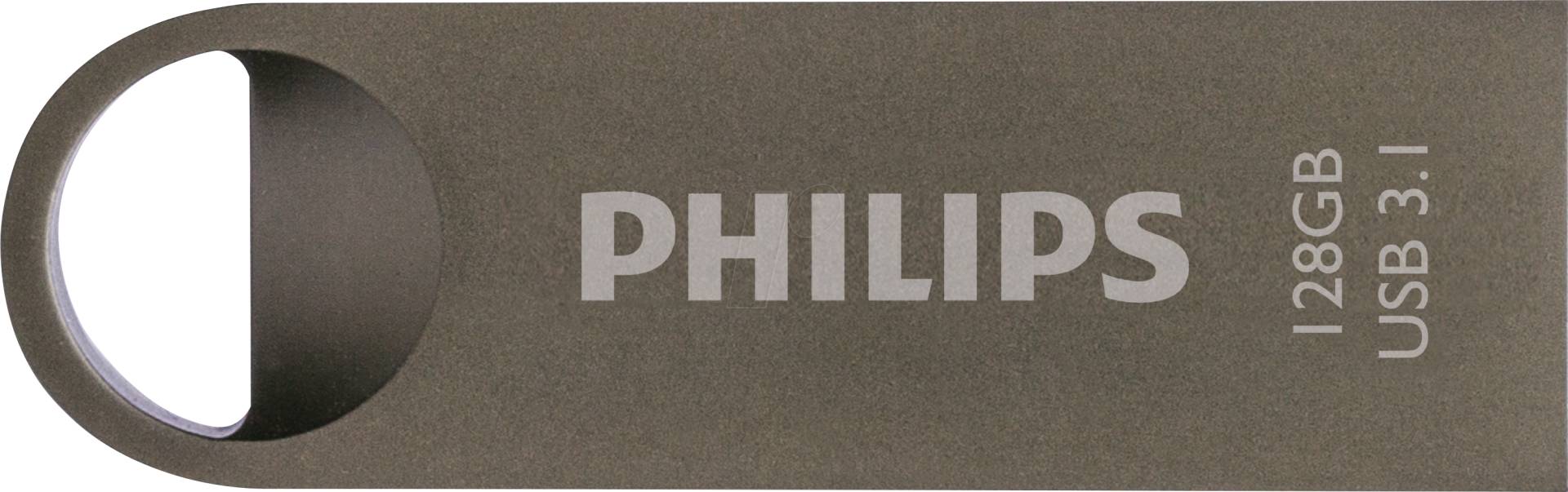 PHI FM12FD165B - USB-Stick, USB 3.1, 128 GB, Moon Space Grey PHI FM12FD165B - USB-Stick, USB 3.1, 128 GB, Moon Space Grey von PHILIPS MEDIA