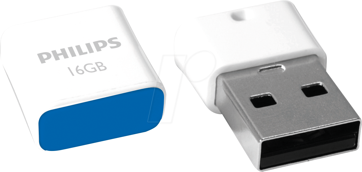 PHI FM16FD85B - USB-Stick, USB 2.0, 16 GB, Pico Edition Ocean Blue PHI FM16FD85B - USB-Stick, USB 2.0, 16 GB, Pico Edition Ocean Blue von PHILIPS MEDIA