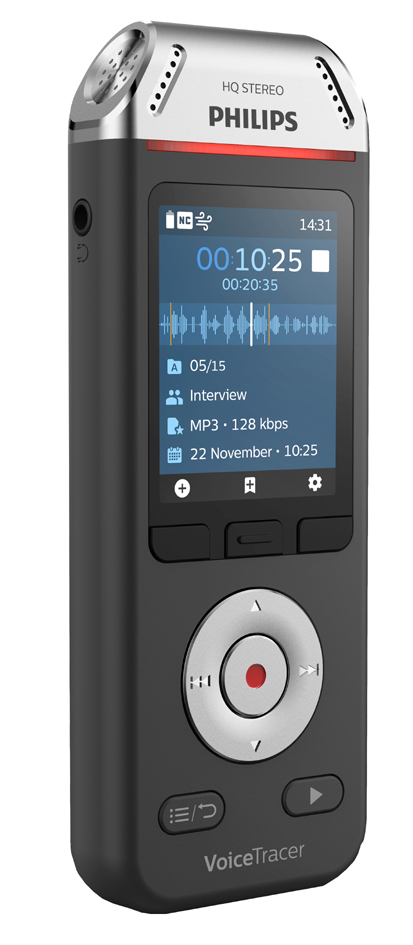 PHILIPS Audiorecorder DVT2110, 8 GB Speicher von PHILIPS Speech