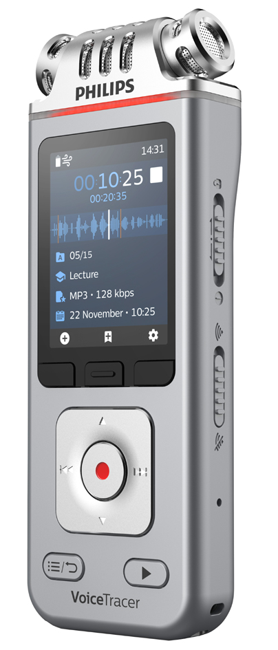 PHILIPS Audiorecorder DVT4110, 8 GB Speicher von PHILIPS Speech