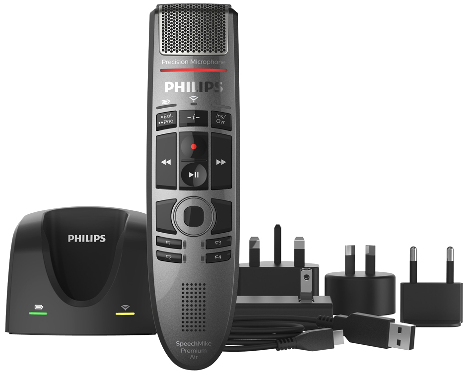 PHILIPS Diktiermikrofon SpeechMike Premium Air SMP4000 von PHILIPS Speech