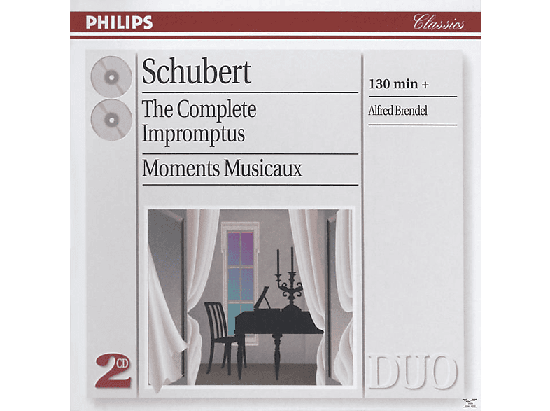 Alfred Brendel, Franz Schubert - The Complete Impromptus Moments Musicaux (CD) von PHILIPS