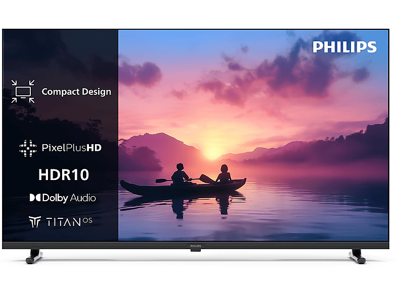 PHILIPS 24PHS6000 LED TV (Flat, 24 Zoll / 60 cm, HD, SMART TV) von PHILIPS