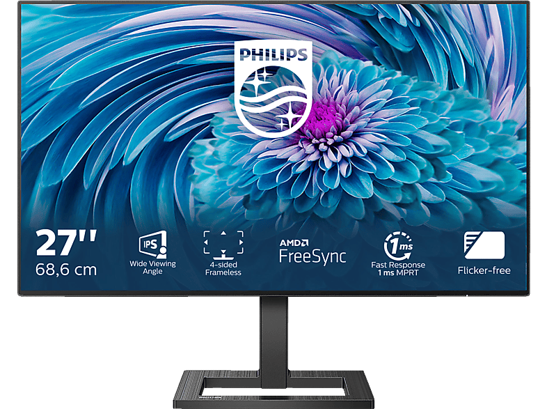 PHILIPS 272E2FA 27 Zoll Full-HD Monitor (1 ms Reaktionszeit, 75 Hz) von PHILIPS