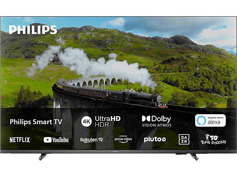 PHILIPS 55 PUS 7608/12 4K LED TV (Flat, Zoll / 139 cm, UHD 4K, SMART TV, Philips Smart TV) von PHILIPS