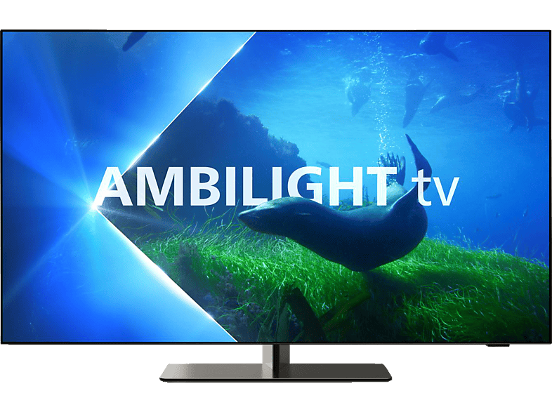 PHILIPS 55OLED808/12 4K OLED Ambilight TV (Flat, 55 Zoll / 139 cm, 4K, SMART TV, Ambilight, GoogleTV) von PHILIPS