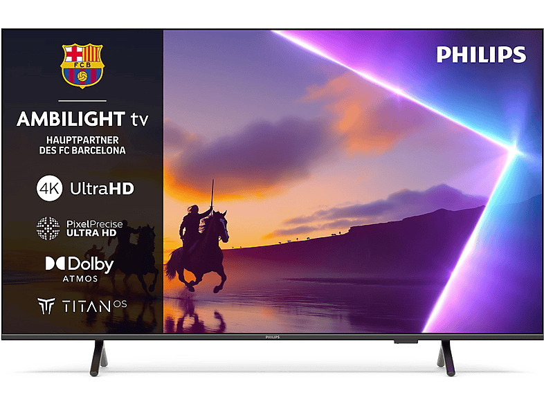 PHILIPS 65 PUS 8550/12 LED Ambilight TV (Flat, Zoll / 164 cm, UHD 4K, SMART TV, Ambilight) von PHILIPS