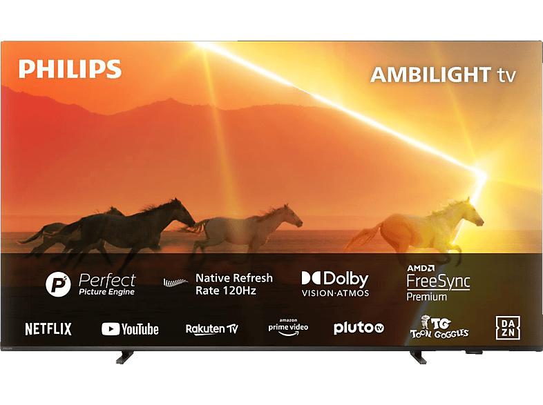 PHILIPS 65PML9008/12 LED TV (Flat, 65 Zoll / 164 cm, UHD 4K, SMART TV, Ambilight, Philips Smart TV) von PHILIPS