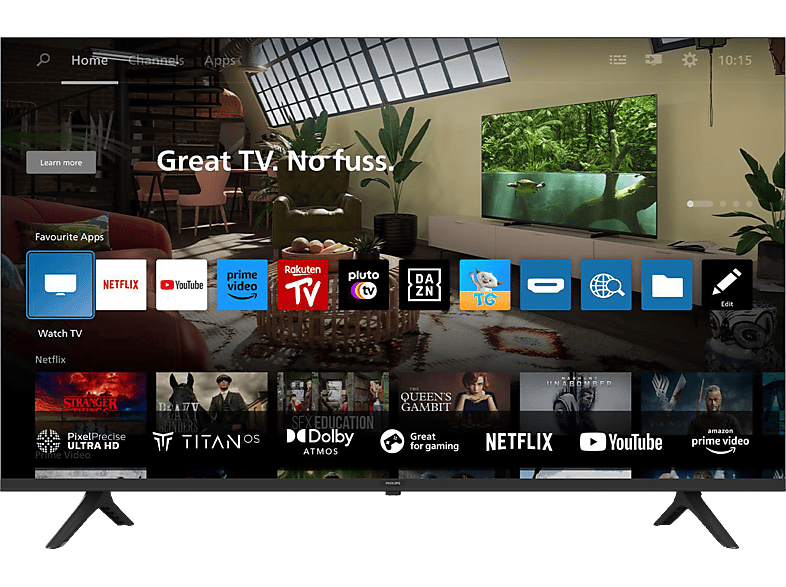 PHILIPS 65PUS7009/12 LED TV (Flat, 65 Zoll / 164 cm, UHD 4K, SMART TV, Titan OS) von PHILIPS