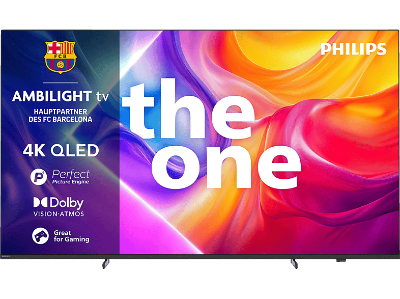 PHILIPS 75PUS9000/12 QLED Ambilight TV (Flat, 75 Zoll / 189 cm, UHD 4K, SMART TV, Ambilight) von PHILIPS