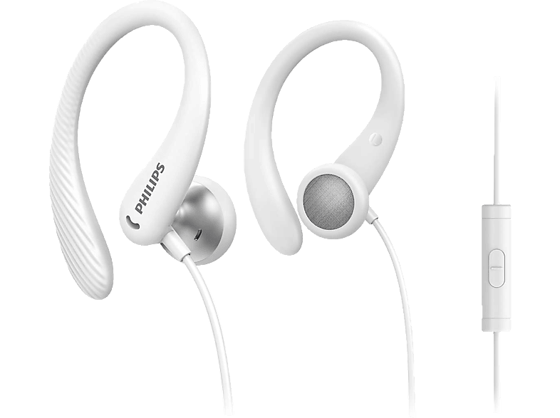 PHILIPS A1105WT/00, In-ear Kopfhörer Weiß von PHILIPS