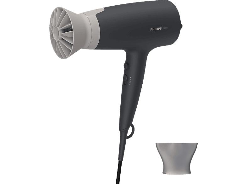 PHILIPS BHD351/10 3000 Series Haartrockner Grau (2100 Watt) von PHILIPS