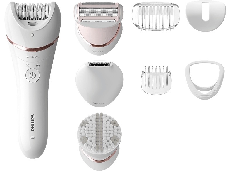 PHILIPS BRE735/00 Series 8000 Epilierer, Weiß PHILIPS BRE735/00 Series 8000 Epilierer, Weiß von PHILIPS