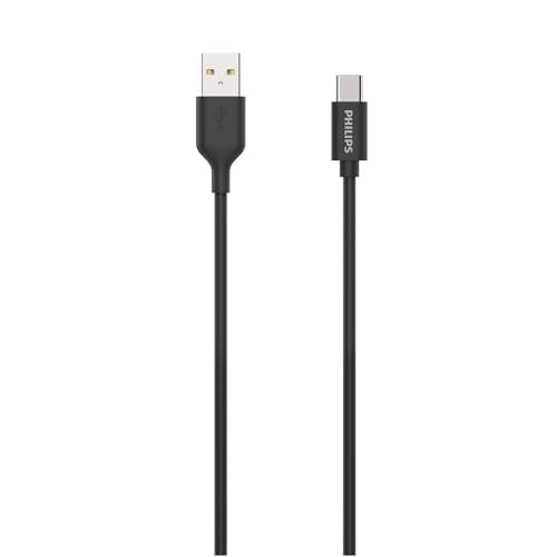 PHILIPS DLC2103A - USB-C Kabel - USB-C Ladekabel für Schnelles Aufladen und Synchronisation - 1,2 Meter von Philips