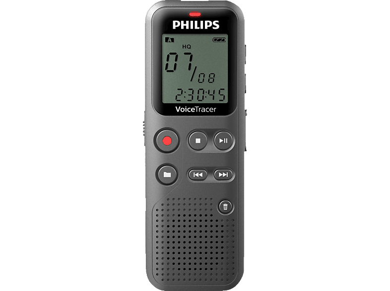 PHILIPS DVT 1120 Diktiergerät, Grau von PHILIPS