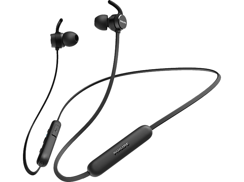 PHILIPS E1205BK/00, In-ear Kopfhörer Bluetooth Schwarz von PHILIPS