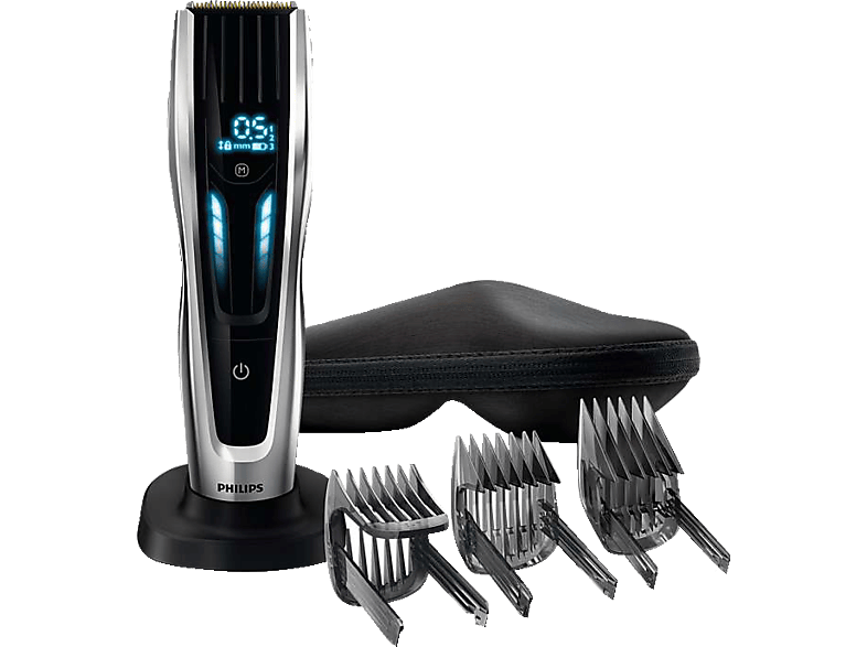 PHILIPS HC9450/20 Serie 9000 Haarschneider Silber/Schwarz von PHILIPS