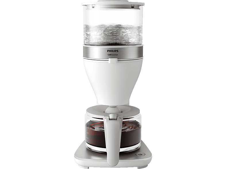 PHILIPS HD5416/00 Café Gourmet mit Glaskanne, 1,25 Liter, 1800 Watt, Kaffeemaschine Weiß PHILIPS HD5416/00 Café Gourmet mit Glaskanne, 1,25 Liter, 1800 Watt, Kaffeemaschine Weiß von PHILIPS
