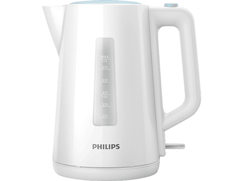 PHILIPS HD9318/00 Series 3000 1.7 Liter, Wasserkocher, Weiß von PHILIPS