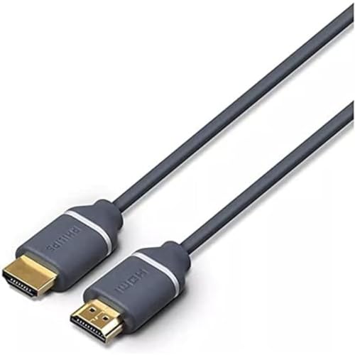 Philips HDMI Kabel SWV5630G - 300cm - HDMI zu HDMI - 4k und UHD 2160p - Grau Philips HDMI Kabel SWV5630G - 300cm - HDMI zu HDMI - 4k und UHD 2160p - Grau von Philips
