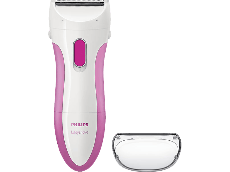 PHILIPS HP6341/00 SatinShave Essential Rasierer, Weiß/Pink von PHILIPS