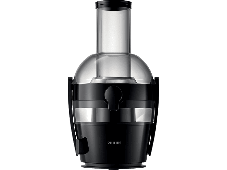 PHILIPS HR1856/70 Viva Collection 0.8L, QuickClean, XL-Einfüllöffnung, Entsafter 800 Watt, Schwarz von PHILIPS