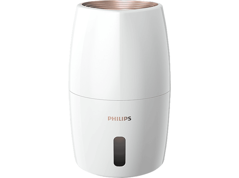 PHILIPS HU2716/10 Series 2000, 2L, sanfter Schlafmodus, Luftbefeuchter Weiß/Roségold (17 Watt, Raumgröße: 32 m²) von PHILIPS