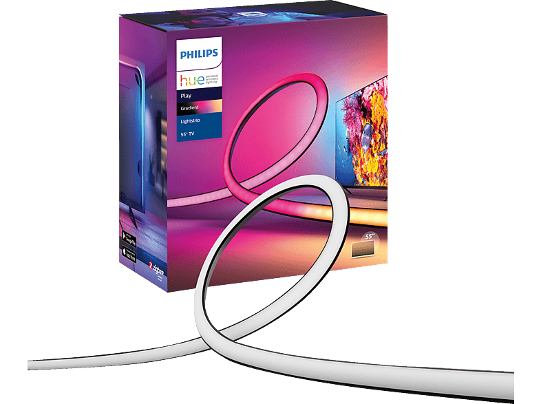 PHILIPS Hue Play Gradient 55 Zoll Lightstrip 16 Mio. Farben von PHILIPS