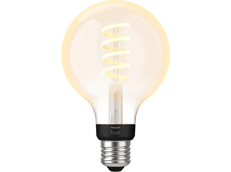 PHILIPS Hue White Ambiance E27 Einzelpack Globe G93 LED Lampe Warmweiß von PHILIPS
