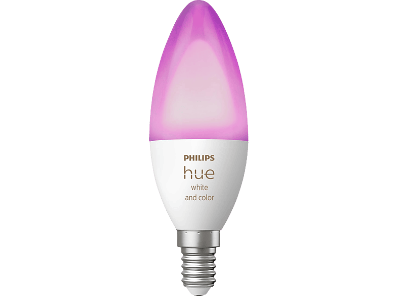 PHILIPS Hue White & Col. Amb. Einzelpack E14 470 LED Lampe Mehrfarbig von PHILIPS