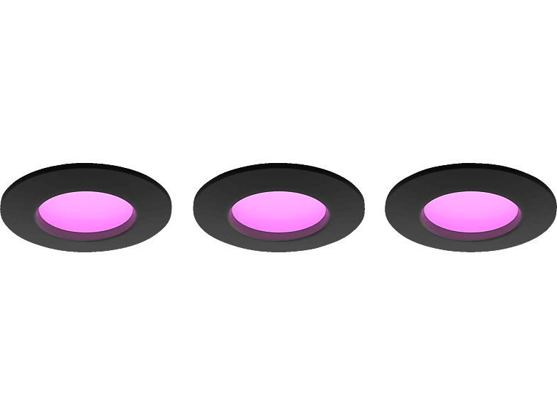 PHILIPS Hue White & Color Ambience Slim Recessed 90mm 3er Pack Smarter Deckenspot kalt-warmweiß und Farbe PHILIPS Hue White & Color Ambience Slim Recessed 90mm 3er Pack Smarter Deckenspot kalt-warmweiß und Farbe von PHILIPS