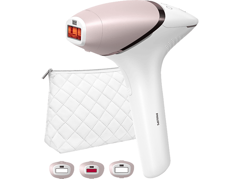 PHILIPS Lumea IPL 9000 BRI955/01 langanhaltend seidig glatte Haut Haarentfernung Weiß von PHILIPS