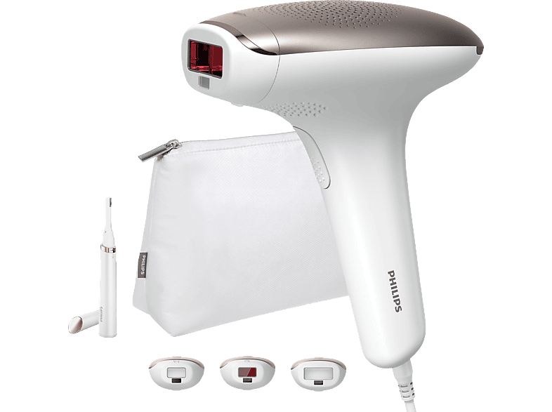 PHILIPS Lumea IPL Advanced BRI923/00 7000 Series langanhaltend seidig glatte Haut Haarentfernung Weiß von PHILIPS