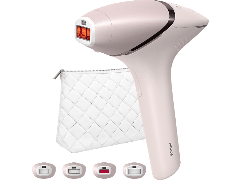 PHILIPS Lumea IPL S9000 BRI957/00 langanhaltend seidig glatte Haut Haarentfernung Rosa von PHILIPS