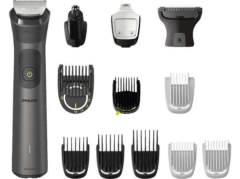 PHILIPS MG7920/15 All-in-One Series 7000 Multifunktionstrimmer 13-in-1 Multigroomer, Schwarz von PHILIPS