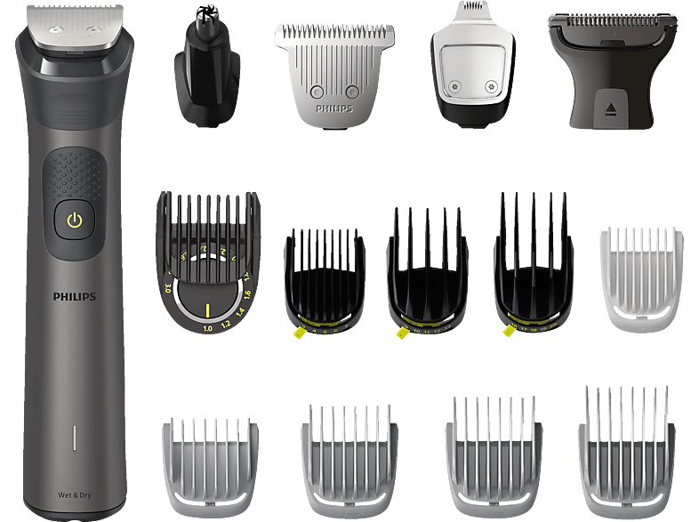 PHILIPS MG7950/15 All-in-One Series 7000 Multifunktionstrimmer 15-in-1, Multigroomer, Schwarz von PHILIPS