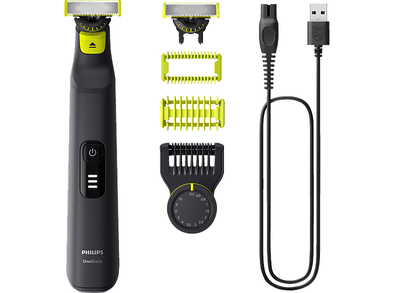 PHILIPS QP6542/15 OneBlade Pro 360 Face&Body Barttrimmer PHILIPS QP6542/15 OneBlade Pro 360 Face&Body Barttrimmer von PHILIPS