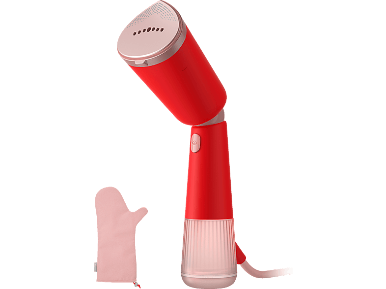 PHILIPS STH5020/40 Styler, Dampfstoß 24g/Min, 120 ml abnehmbarer Wassertank, Metallplatte, inkl. 2-in-1 Handschuh & Tasche Dampfbürste (1400 Watt von PHILIPS