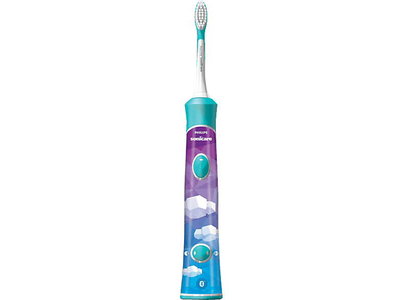 PHILIPS Sonicare For Kids HX6322/04 Elektrische Kinderzahnbürste Blau, Reinigungstechnologie: Schalltechnologie von PHILIPS