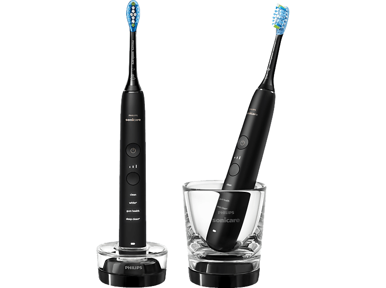 PHILIPS Sonicare HX9914/54 DiamondClean 9000 Doppelpack Elektrische Zahnbürste Schwarz, Reinigungstechnologie: Schalltechnologie PHILIPS Sonicare HX9914/54 DiamondClean 9000 Doppelpack Elektrische Zahnbürste Schwarz, Reinigungstechnologie: Schalltechnologie von PHILIPS