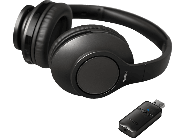 PHILIPS TAH 6206 BK/00 für TV, Over-ear Kopfhörer Bluetooth Schwarz von PHILIPS