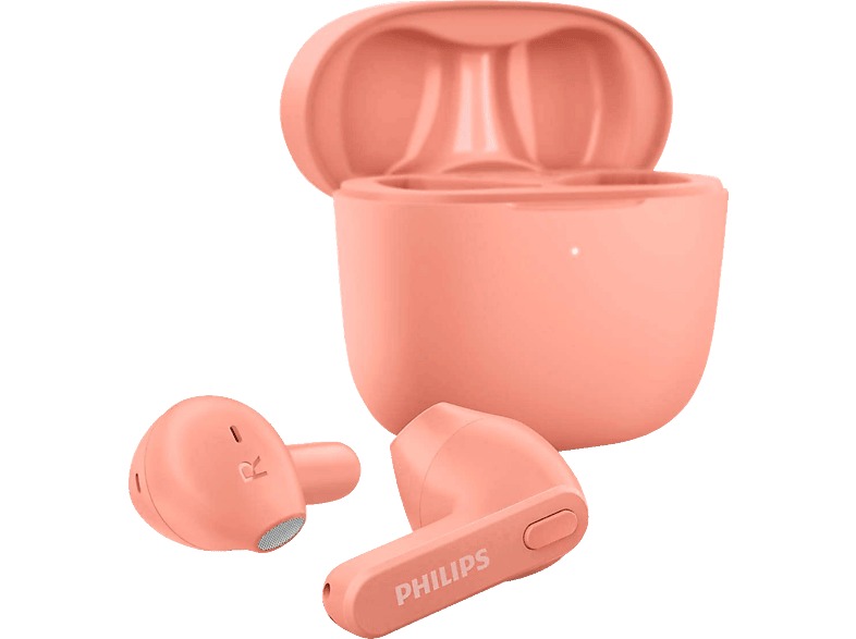 PHILIPS TAT2236PK/00, In-ear Kopfhörer Bluetooth Lachsfarben von PHILIPS