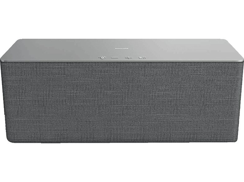 PHILIPS W6505 Lautsprecher, Bluetooth, Silber von PHILIPS