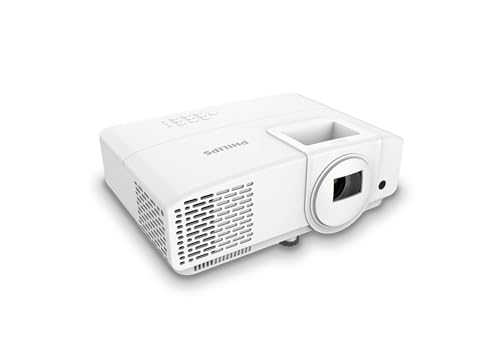 Philips, Propix 860, professioneller LED-Projektor, DLP, erweiterte Bildkorrektur, 1920 x 1080 Pixel, Full HD, interne Lautsprecher mit 5 W, Lumen: 2600 ANSI, Weiß Philips, Propix 860, professioneller LED-Projektor, DLP, erweiterte Bildkorrektur, 1920 x 1080 Pixel, Full HD, interne Lautsprecher mit 5 W, Lumen: 2600 ANSI, Weiß von PHILIPS