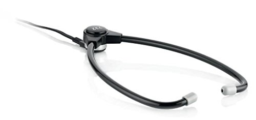 Philips LFH0232 Wiedergabe-Stethoskop Kopfhörer für Philips Diktier- und Wiedergabesysteme mit 3.5 mm Klinkenstecker, anthrazit von Philips