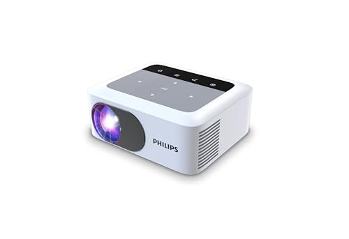 Philips NeoPix 111 True HD 720p Mini Beamer mit integrierter Dualband-WLAN-Bildschirmduplikation Philips NeoPix 111 True HD 720p Mini Beamer mit integrierter Dualband-WLAN-Bildschirmduplikation von Philips