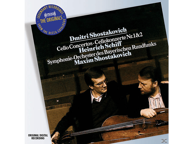 Sobr, Schiff,Heinrich/Schostakowitsch,Maxim/SOBR - Cellokonzerte 1, 2 (CD) von PHILIPS