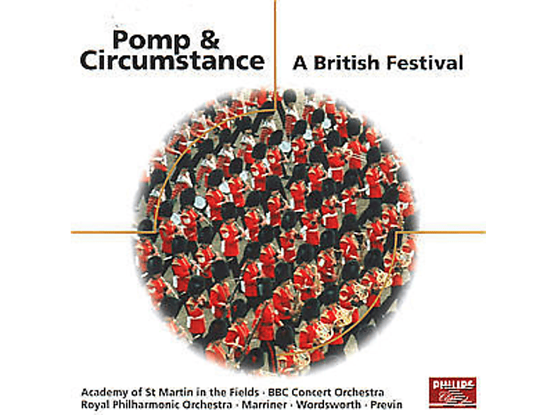 VARIOUS, Previn/Wordsworth/Marriner/LPO - POMP & CIRCUMSTANCE A BRITISH FESTIVAL (CD) von PHILIPS
