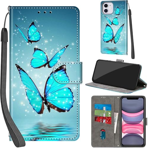 PHINIENLAND Handyhülle für iPhone 11 Hülle Premium Lederhülle Klappbar Wallet Magnet Kartenfach Standfunktion Schutzhülle kompatibel mit iPhone 11 Hülle,Grün PHINIENLAND Handyhülle für iPhone 11 Hülle Premium Lederhülle Klappbar Wallet Magnet Kartenfach Standfunktion Schutzhülle kompatibel mit iPhone 11 Hülle,Grün von PHINIENLAND