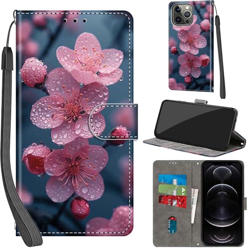 PHINIENLAND Handyhülle für iPhone 13 Pro Hülle Premium Lederhülle Klappbar Wallet Magnet Kartenfach Standfunktion Schutzhülle kompatibel mit iPhone 13 Pro Hülle,Blumen PHINIENLAND Handyhülle für iPhone 13 Pro Hülle Premium Lederhülle Klappbar Wallet Magnet Kartenfach Standfunktion Schutzhülle kompatibel mit iPhone 13 Pro Hülle,Blumen von PHINIENLAND